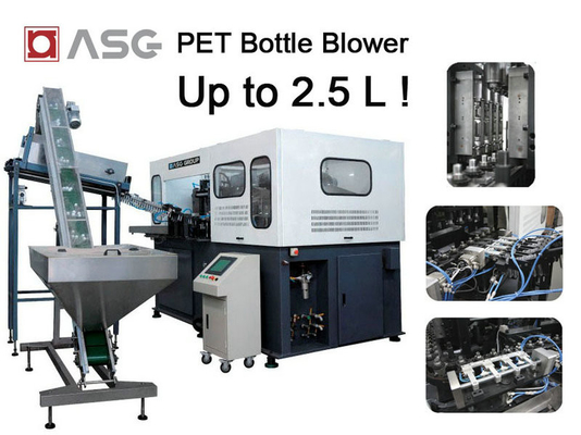 CSD PET Bottle Blow Molding Machine With 3600-4000BPH , 4 Cavities
