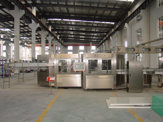 Electric Mineral Water Filling Machine Liquid Filling Equipment , 21000-22000BPH