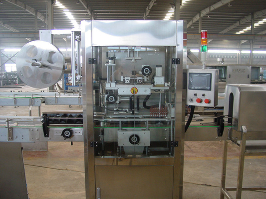 Electric Bottle Labeling Machine , Automatic Shrink Sleeve Labeling Machine