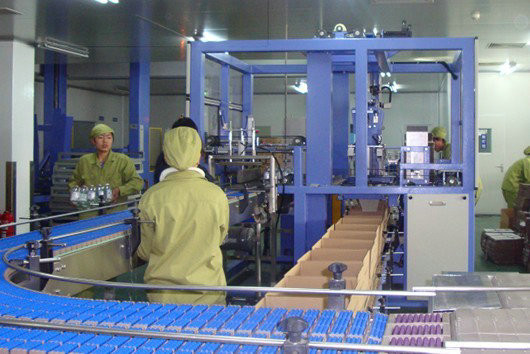 Carton Automatic Bottle Packaging Machine With High Efficiency