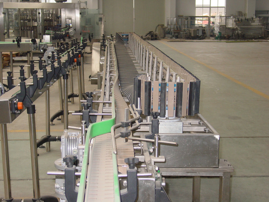 380V 500ml/b Bottle Conveyor System For Falling Bottle