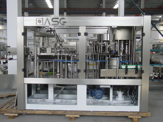 Flavor Water Hot Filling Machine Washing Filling Capping Machine