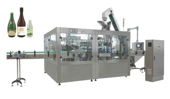 Washing Filling Capping Hot Filling Machine / Equipment For Flavor Water