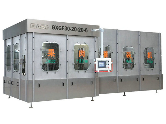 Pulp / Fibers Juice Water Bottling Plants PET Bottles 18000BPH