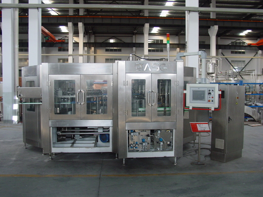 Automatic 10000BPH - 12000BPH Carbonated Drink Filling Machine For Soft Drink