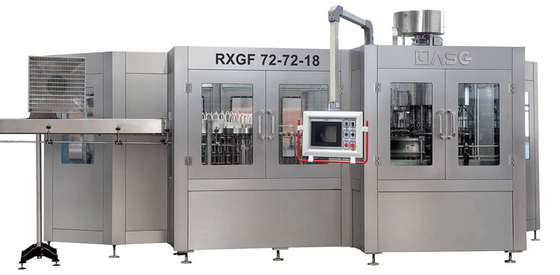 Glass Bottle Flavor Water  Filling Machine With 5500 Bottles Per Hour